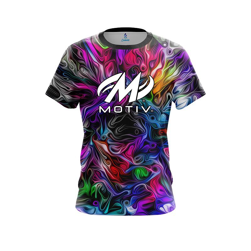 Motiv Liquid Hypno Swirl CoolWick Bowling Jersey