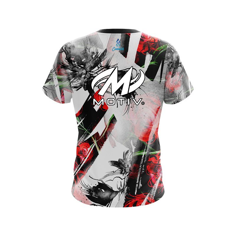 Motiv Life Rose CoolWick Bowling Jersey - Image 2