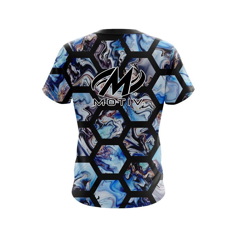 Motiv Marble Hex CoolWick Bowling Jersey - Image 2