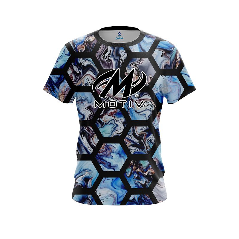 Motiv Marble Hex CoolWick Bowling Jersey