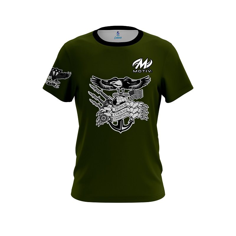 Motiv Military Honor CoolWick Bowling Jersey