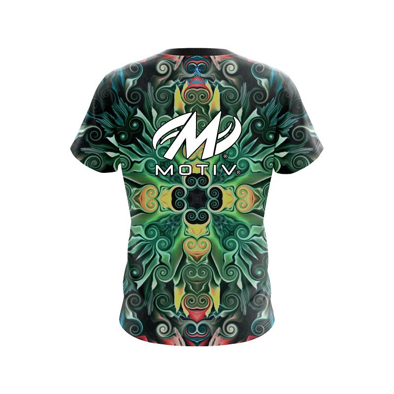 Motiv Mosaic Bloom CoolWick Bowling Jersey - Image 2
