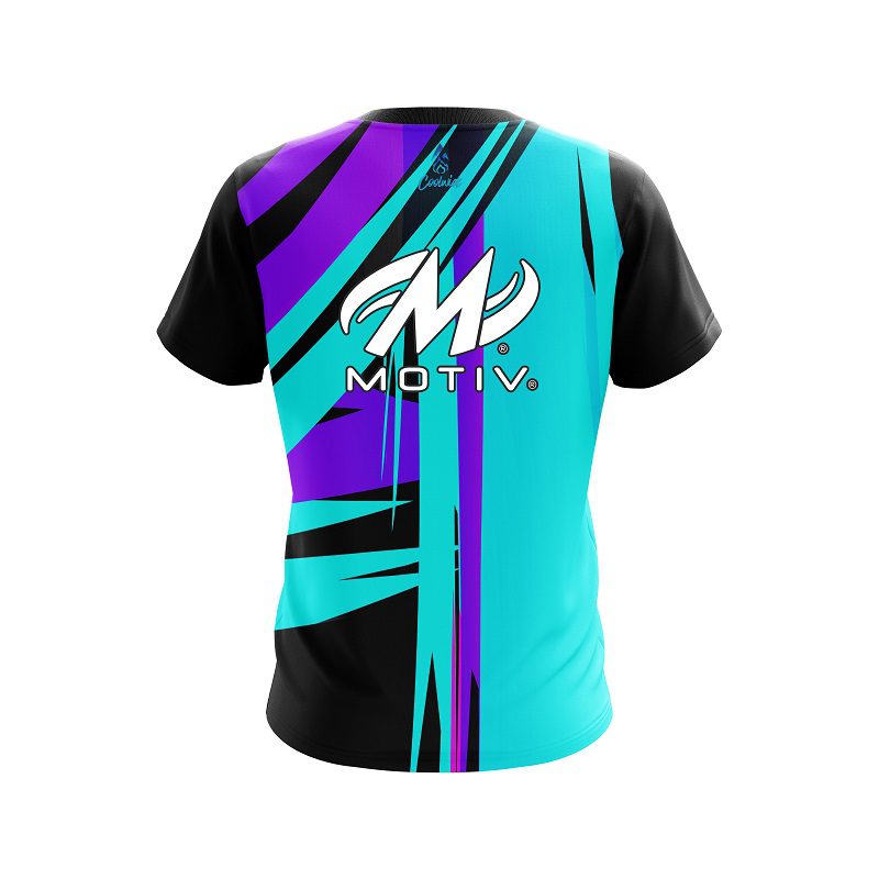 Motiv Paint Brush Drip CoolWick Bowling Jersey - Image 2