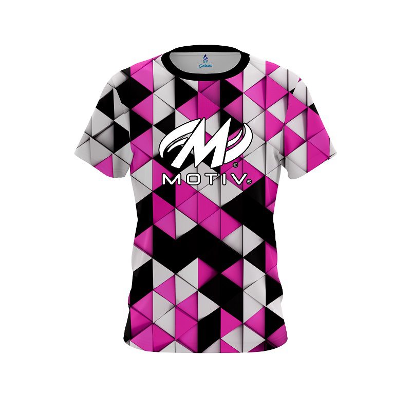 Motiv Prism Pink CoolWick Bowling Jersey
