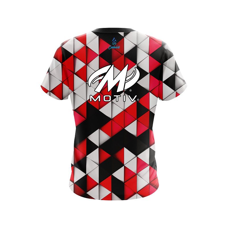 Motiv Prism Red CoolWick Bowling Jersey - Image 2