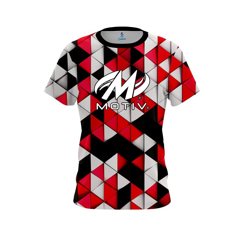 Motiv Prism Red CoolWick Bowling Jersey