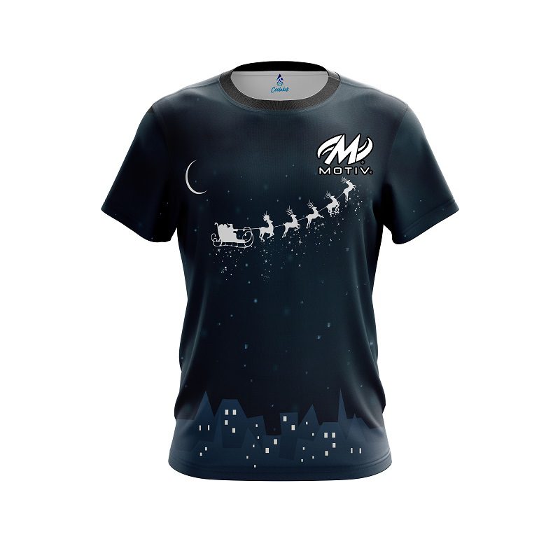 Motiv Santa Express CoolWick Bowling Jersey