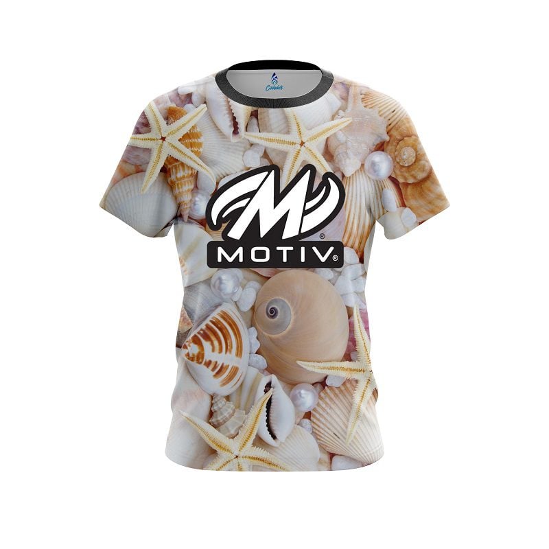 Motiv Seashells CoolWick Bowling Jersey