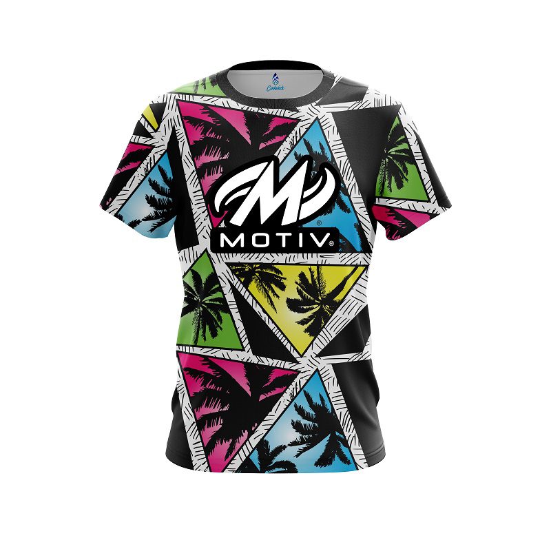 Motiv Summer Palms CoolWick Bowling Jersey