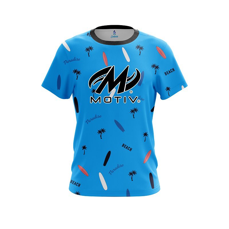 Motiv Paradise Palms CoolWick Bowling Jersey