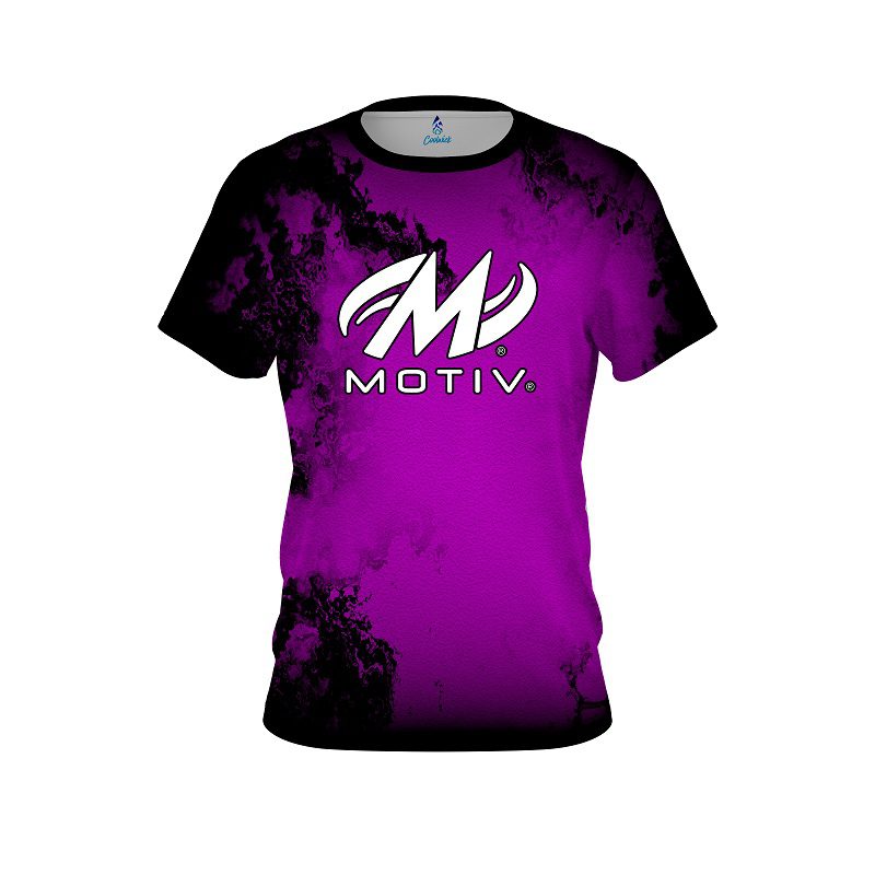 Motiv Toxic Rugged Smoke Purple CoolWick Bowling Jersey