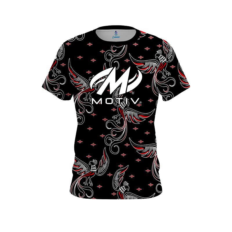 Motiv Phoenix Break Red CoolWick Bowling Jersey