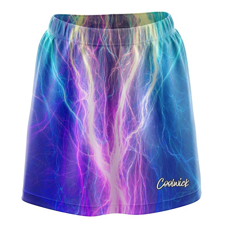 Multi Color Electric CoolWick Bowling Skort