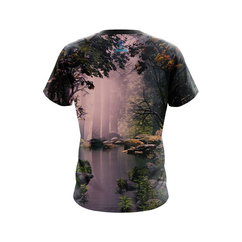 Plain Mystical Forest CoolWick Bowling Jersey - Image 2