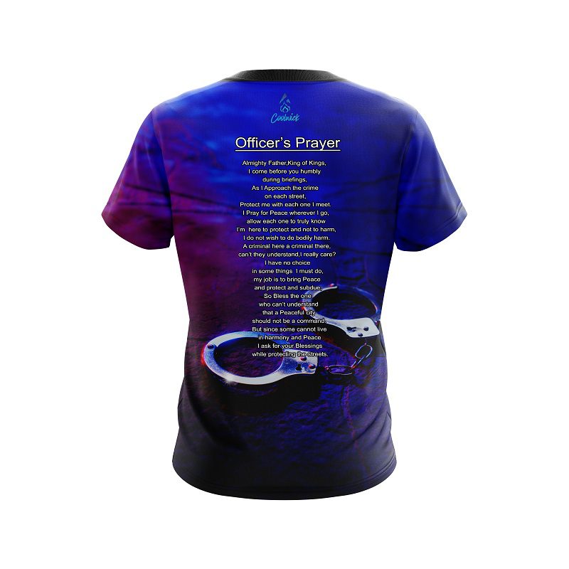 Storm Officers Prayer Semi-Custom CoolWick Bowling Jersey - Image 2