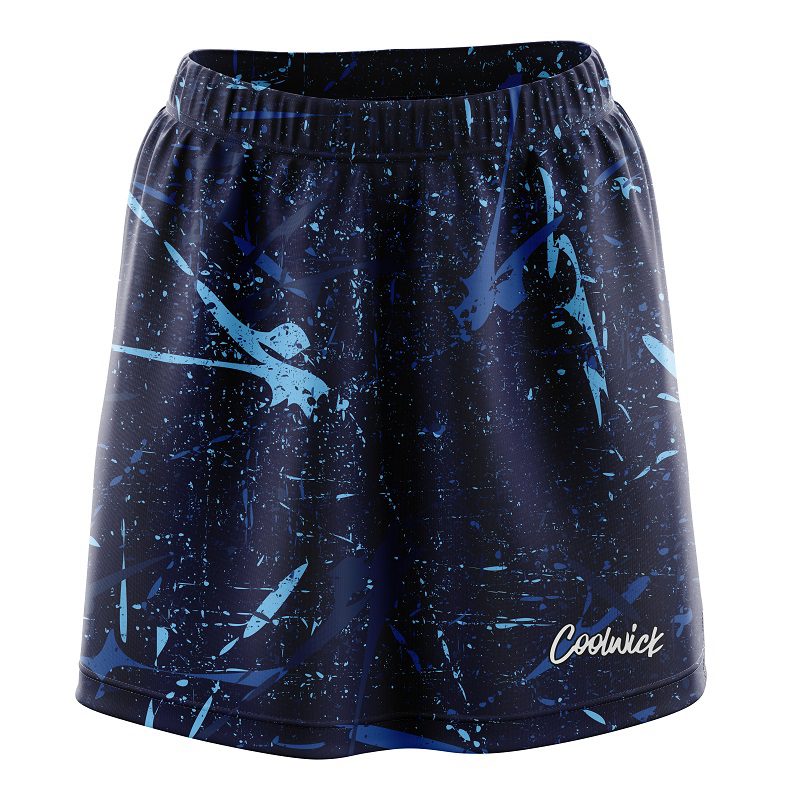Paint Grunge CoolWick Bowling Skort