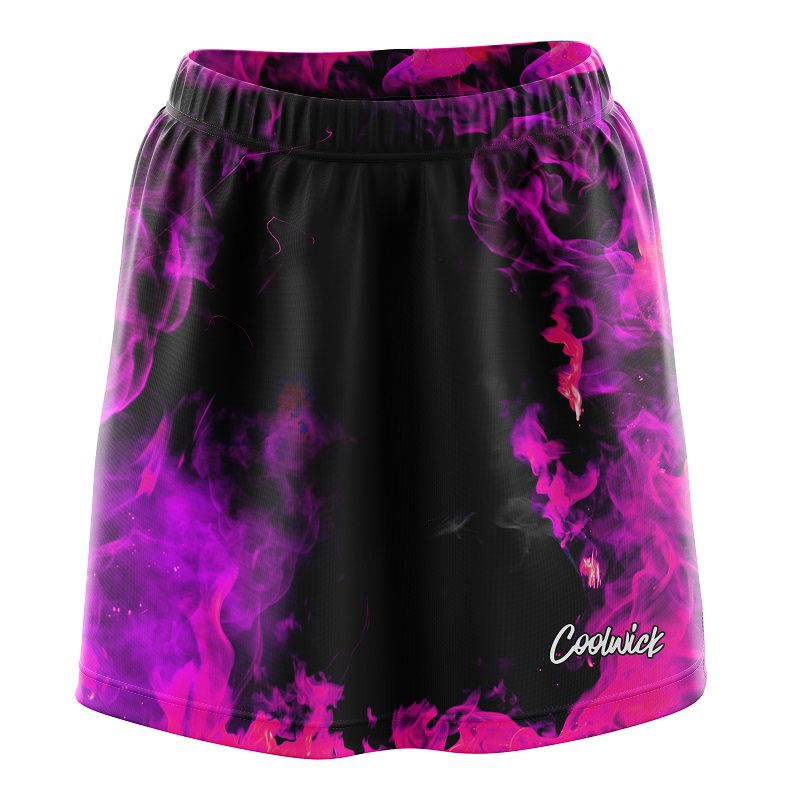 Pink Flame CoolWick Bowling Skort