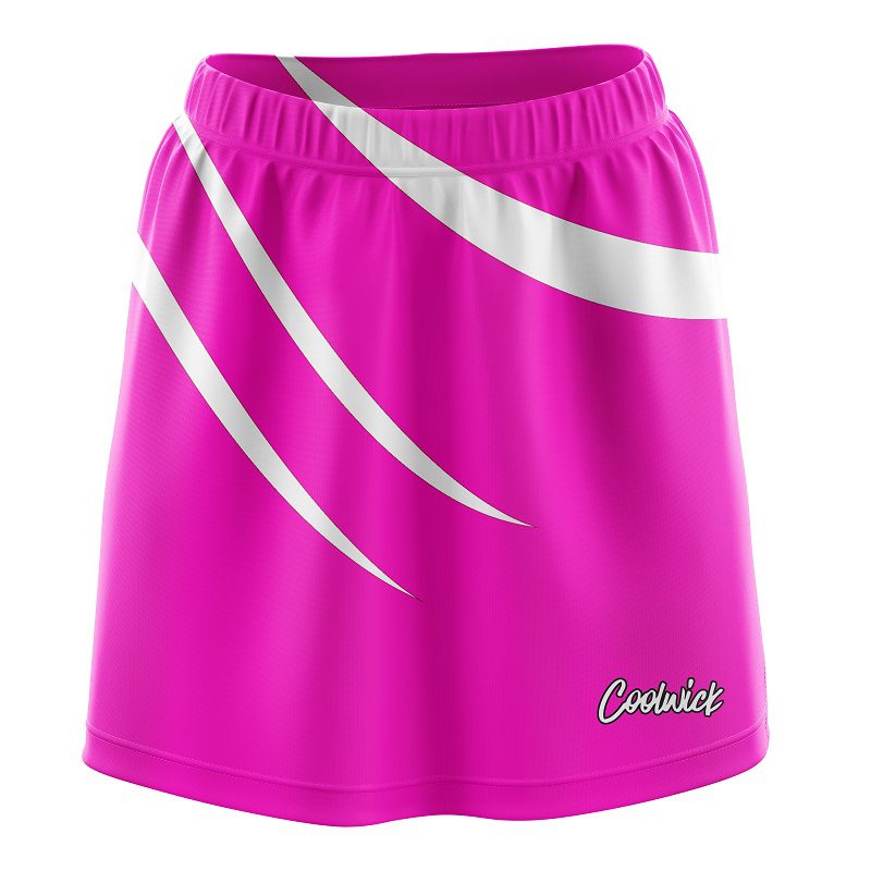 Pink Ink Splash CoolWick Bowling Skort