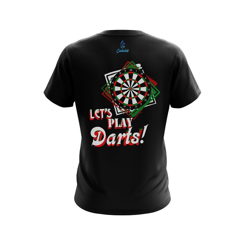 Plain Playing Darts CoolWick Bowling Jersey - Image 2
