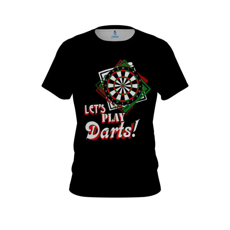 Plain Playing Darts CoolWick Bowling Jersey