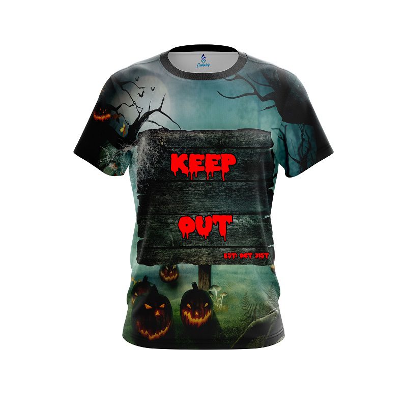 Plain Pumpkin Patch Danger CoolWick Bowling Jersey
