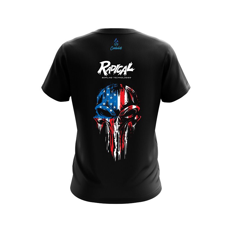 Radical American Pride CoolWick Bowling Jersey - Image 2