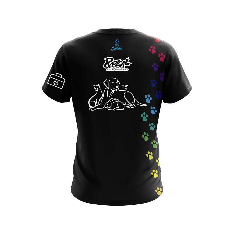 Radical Animal Rescue CoolWick Bowling Jersey - Image 2
