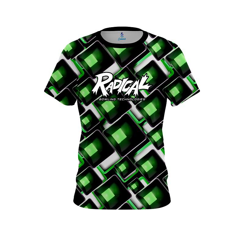 Radical Conception Green CoolWick Bowling Jersey