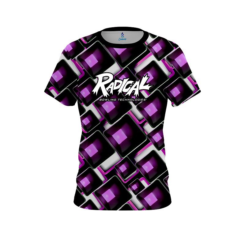 Radical Conception Purple CoolWick Bowling Jersey