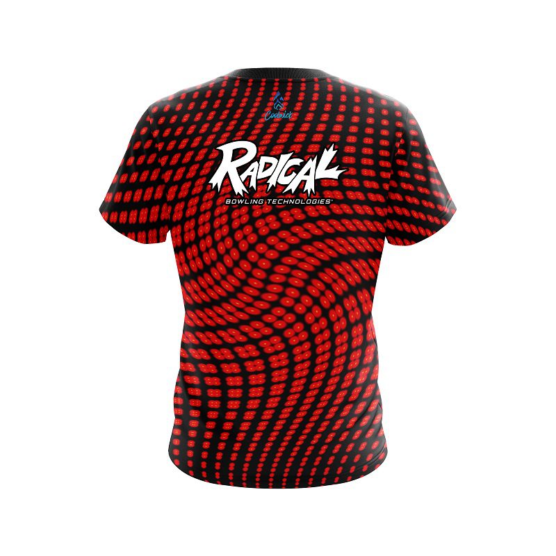 Radical Dyanamic Flux Red CoolWick Bowling Jersey - Image 2