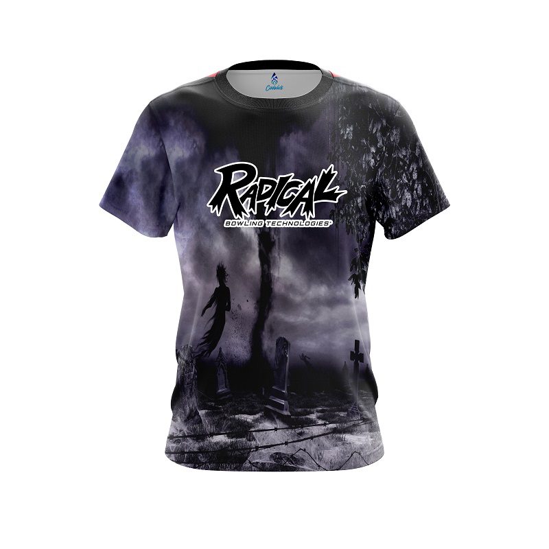 Radical Ghost Cemetery CoolWick Bowling Jersey