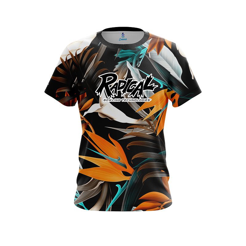 Radical Tropical Hawaiian CoolWick Bowling Jersey