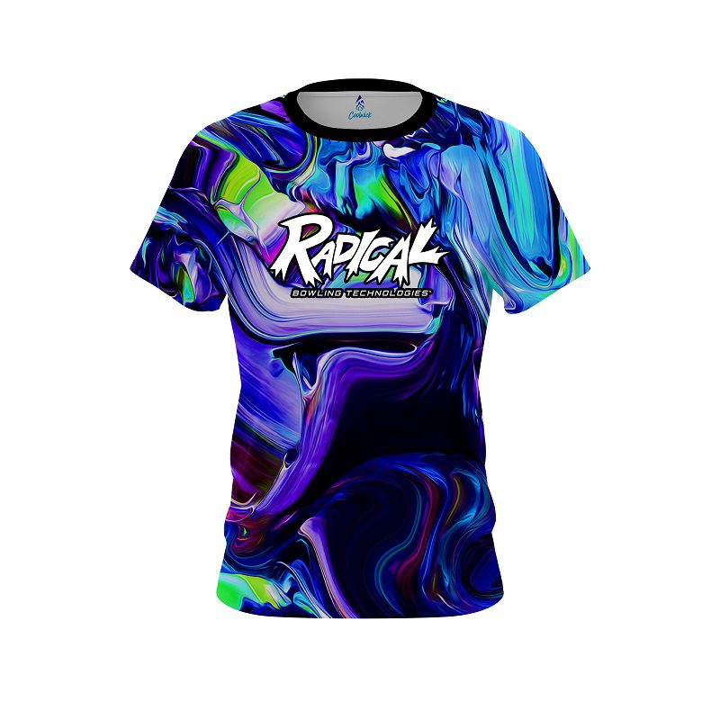 Radical Holographic Blob CoolWick Bowling Jersey