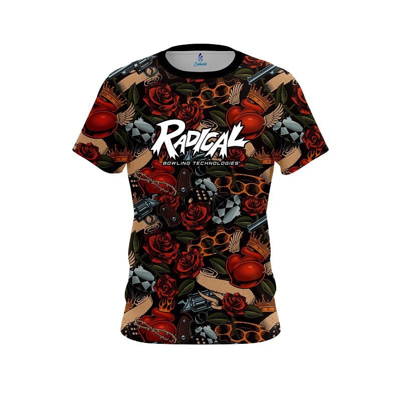 Radical Love Kills  CoolWick Bowling Jersey