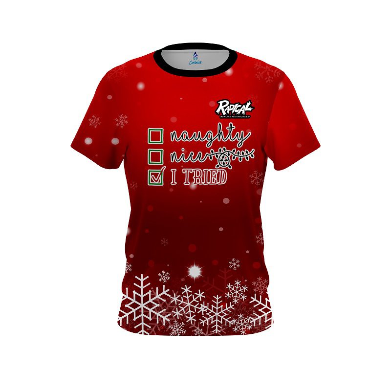 Radical Naughty Or Nice CoolWick Bowling Jersey