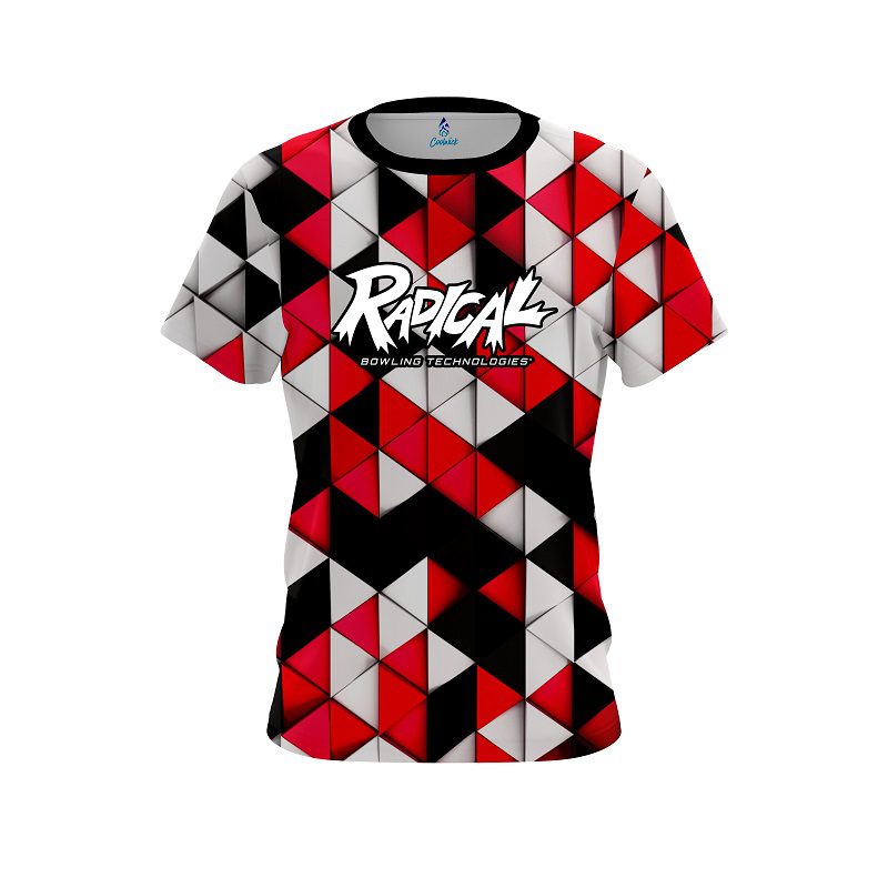 Radical Prism Red CoolWick Bowling Jersey