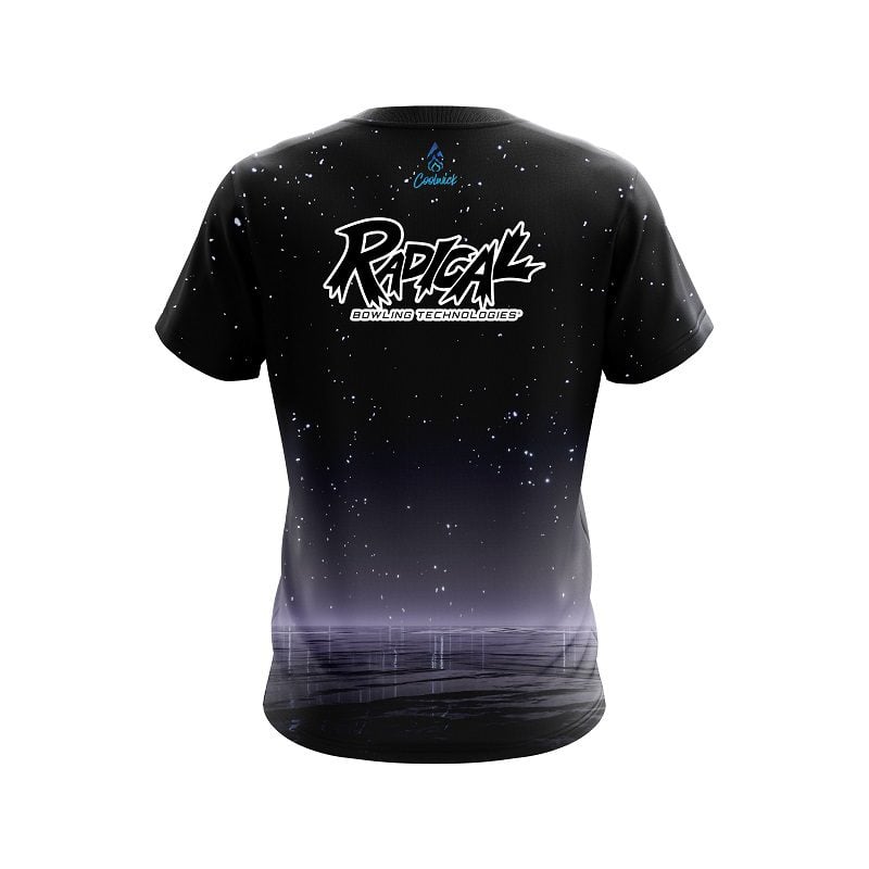 Radical Starry Night CoolWick Bowling Jersey - Image 2
