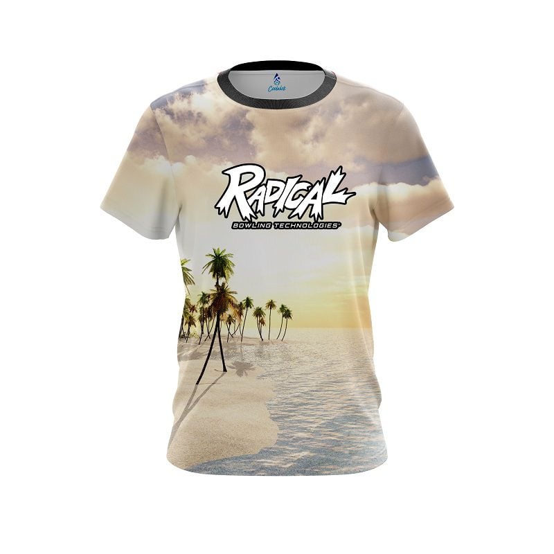 Radical Summer Island CoolWick Bowling Jersey