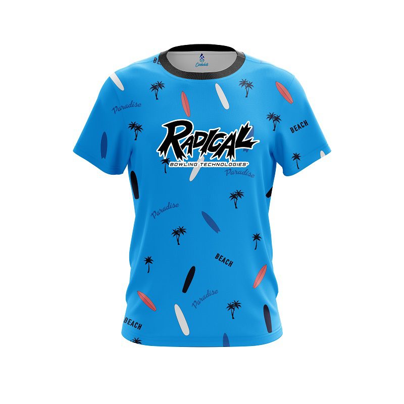 Radical Paradise Palms CoolWick Bowling Jersey