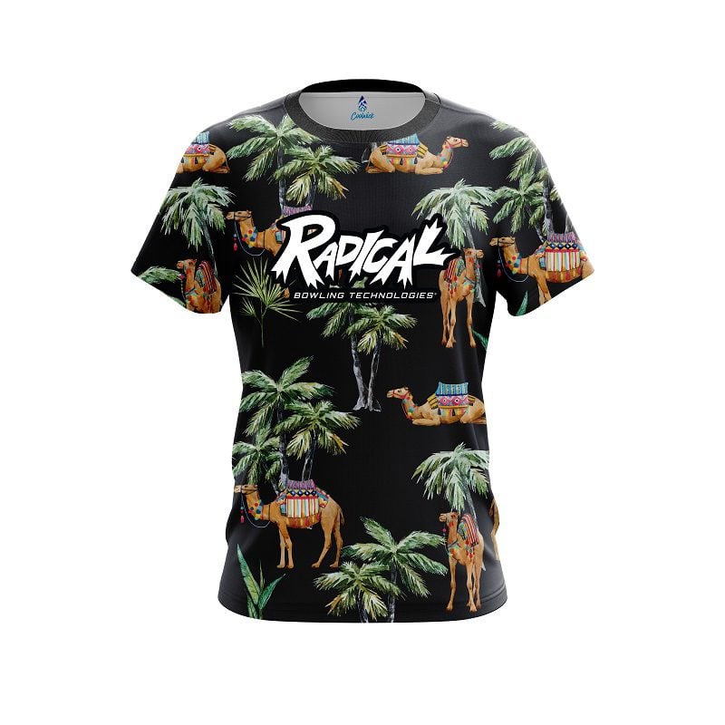Radical Tropical Camel CoolWick Bowling Jersey