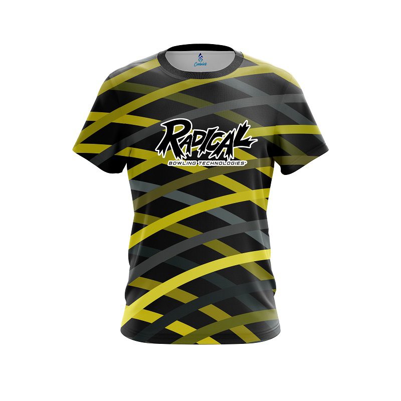 Radical Turmoil Yellow CoolWick Bowling Jersey