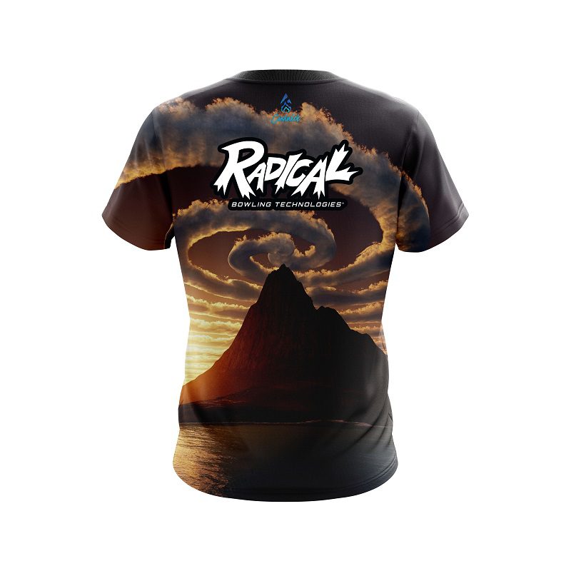 Radical Volcano Alley CoolWick Bowling Jersey - Image 2