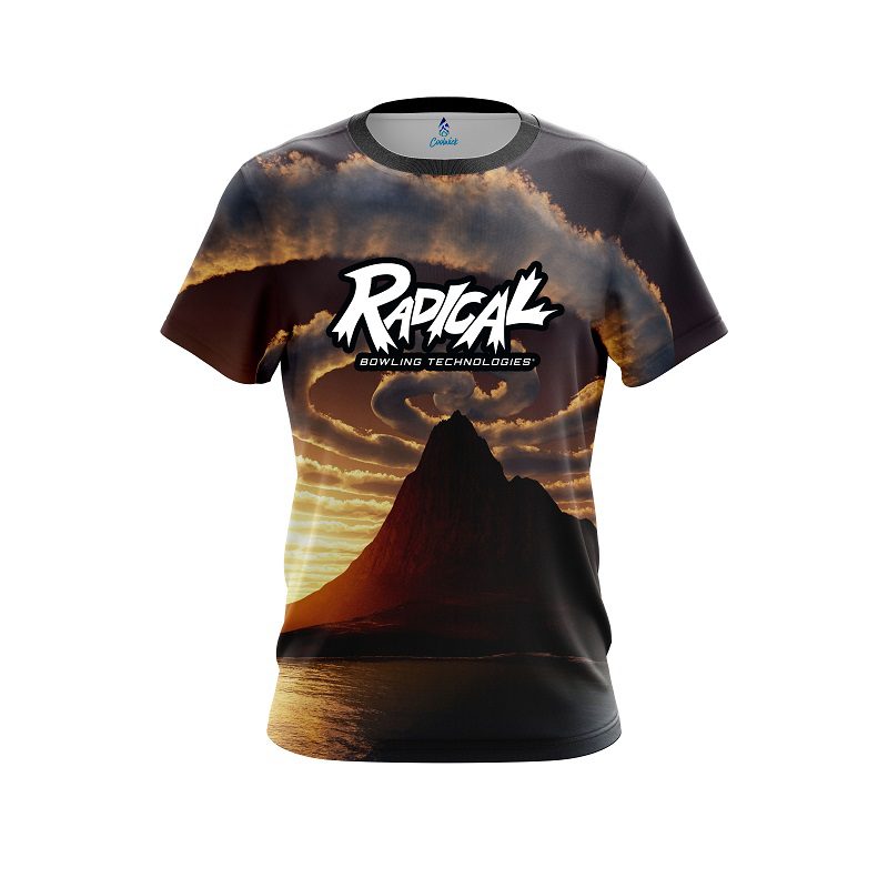 Radical Volcano Alley CoolWick Bowling Jersey