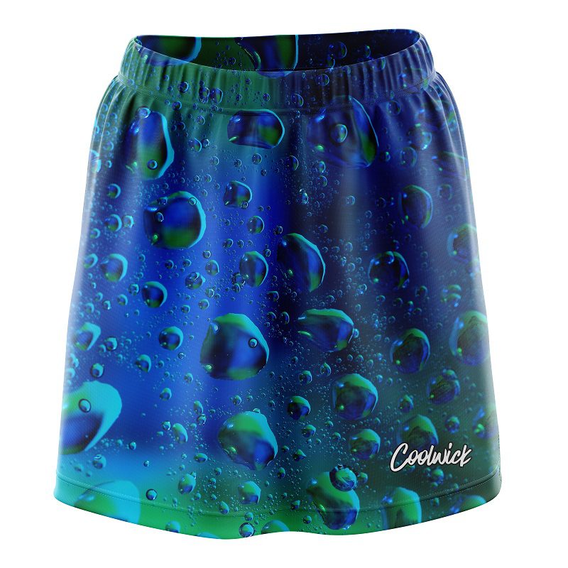 Rain Drop CoolWick Bowling Skort