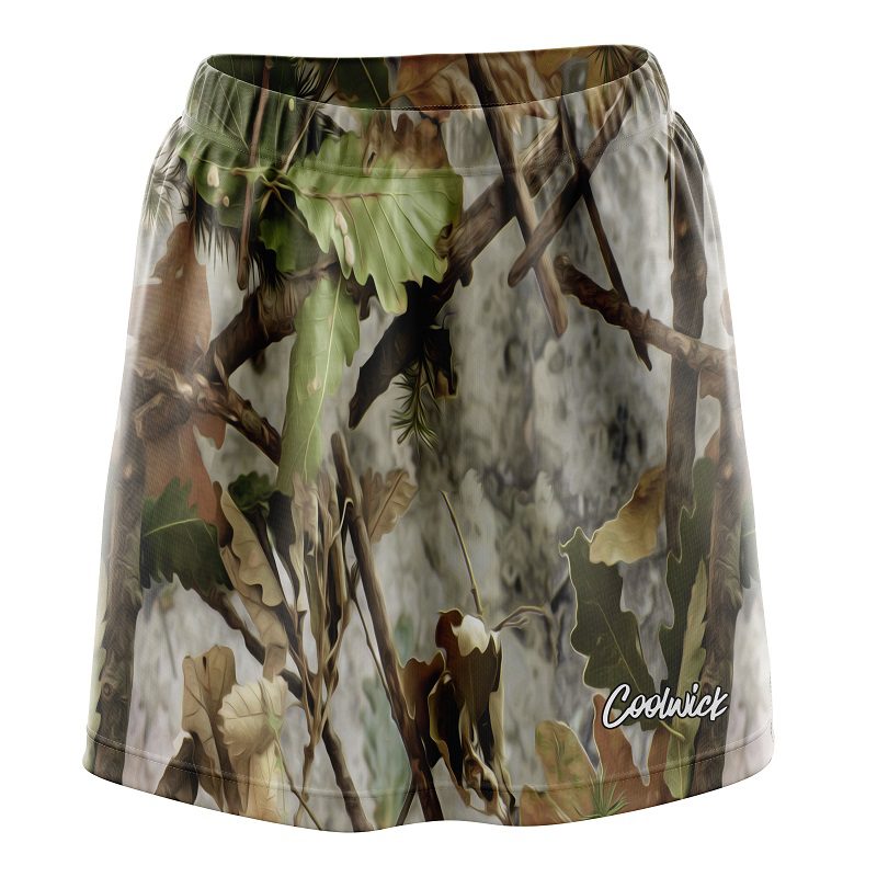 Real Time Camo CoolWick Bowling Skort