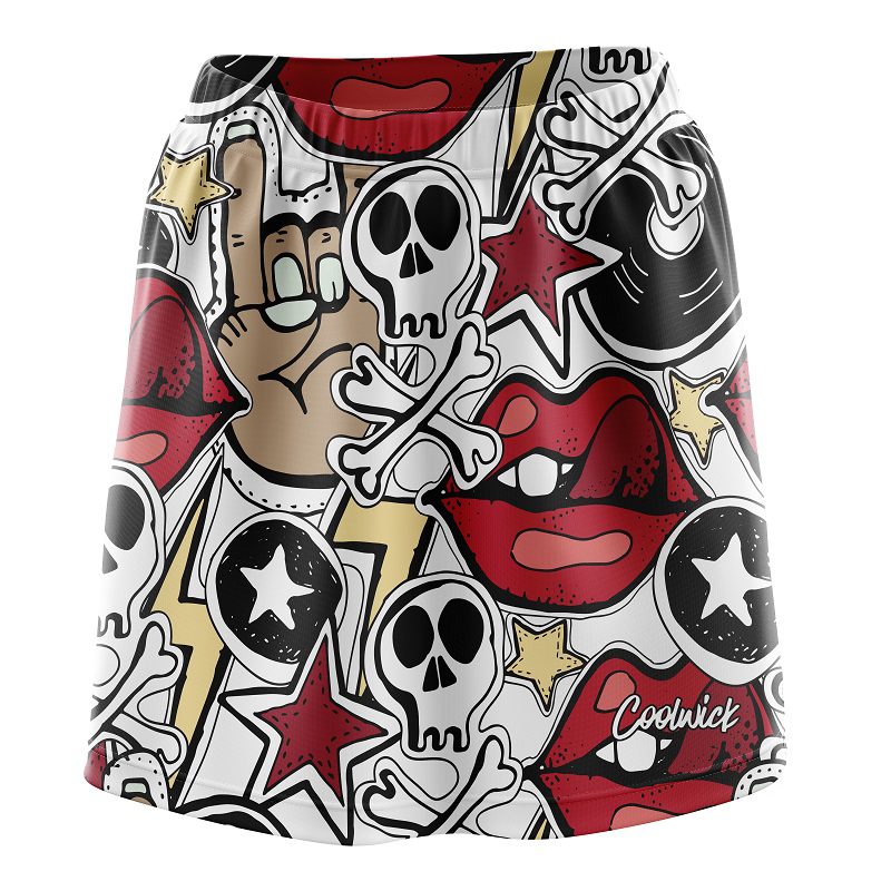 Rockstar CoolWick Bowling Skort