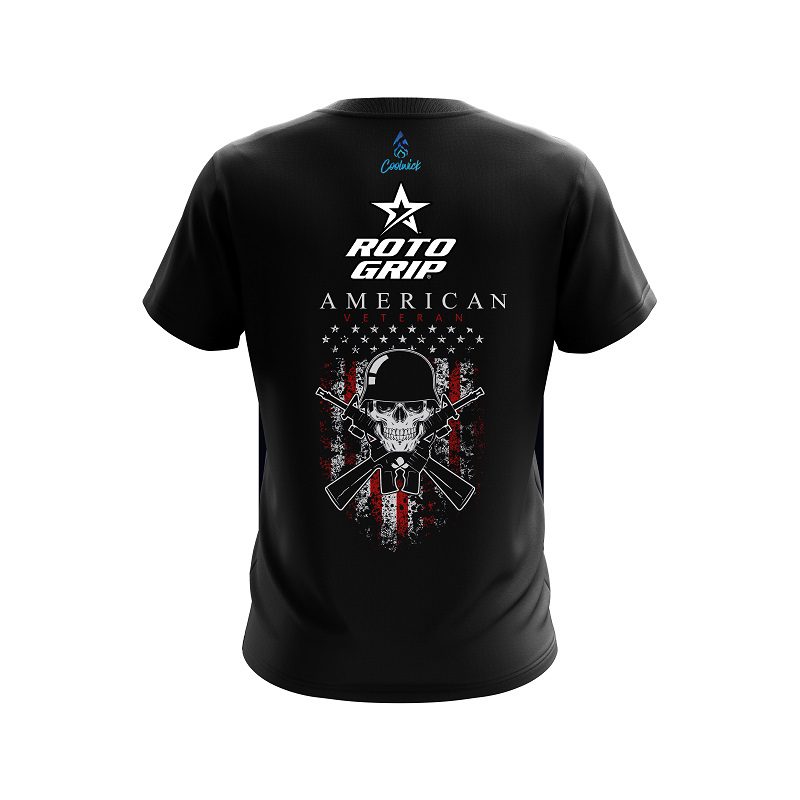 Roto Grip American Veteran CoolWick Bowling Jersey - Image 2