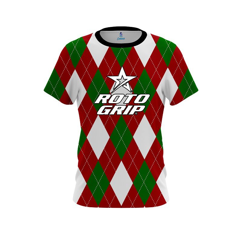 Roto Grip Argyle Green CoolWick Bowling Jersey