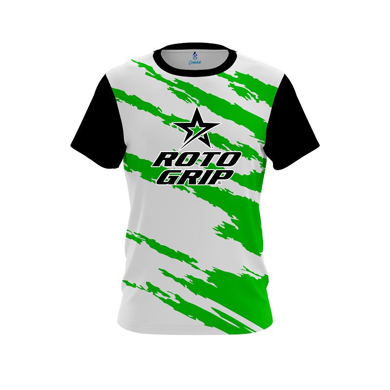 Roto Grip Athlete Bolt Green CoolWick Bowling Jersey
