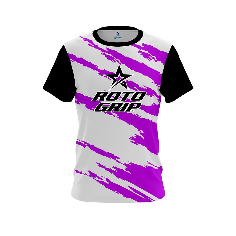 Roto Grip Athlete Bolt Purple CoolWick Bowling Jersey